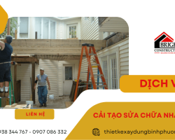 Dịch vụ cải tạo sửa chữa nhà phố chuyên nghiệp, giá rẻ tại Thủ Đức