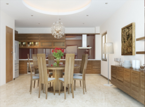 THIẾT KẾ NỘI THẤT PHÒNG BẾP 3